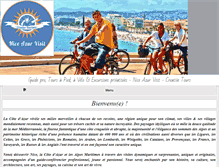 Tablet Screenshot of nice-azur-visit.com